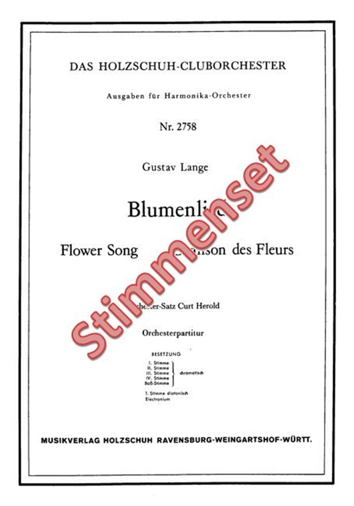 Blumenlied